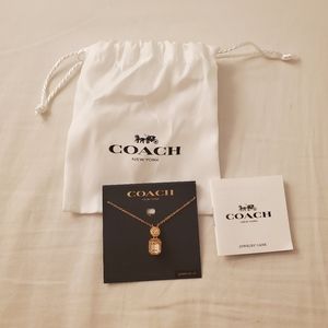 Coach Rose Gold Necklace